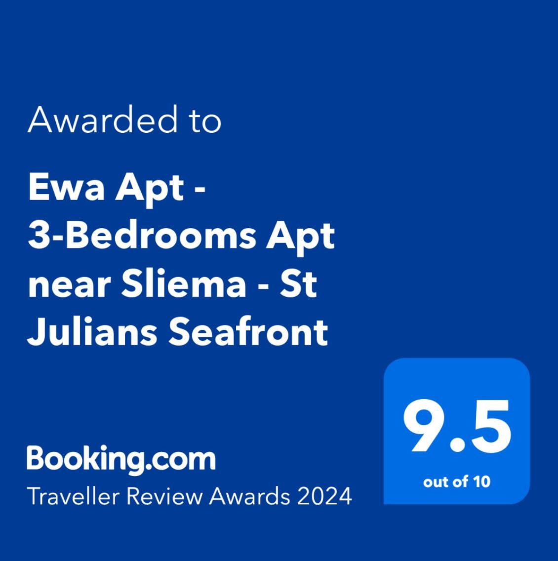 Ewa Apt - 3-Bedrooms Apt Near Sliema - St Julians Seafront Gzira Екстер'єр фото